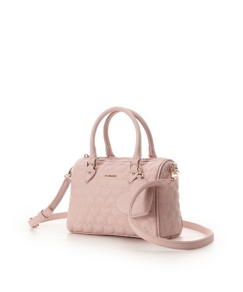 SAMANTHAVEGA（サマンサベガ）の「エターナルハートキルトボストンバッグ（ボストンバッグ・レディース・ピンク/ブラック/ホワイト・FREE）」の19枚目の写真