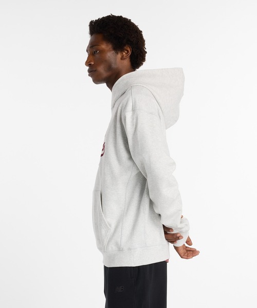 NEW BALANCE（ニューバランス）の「Athletics レガシーフーディ（パーカー・メンズ・ライトベージュ/ライトグレー/コバルトブルー・SMALL/MEDIUM/LARGE/X-LARGE/XX-LARGE）」の8枚目の写真