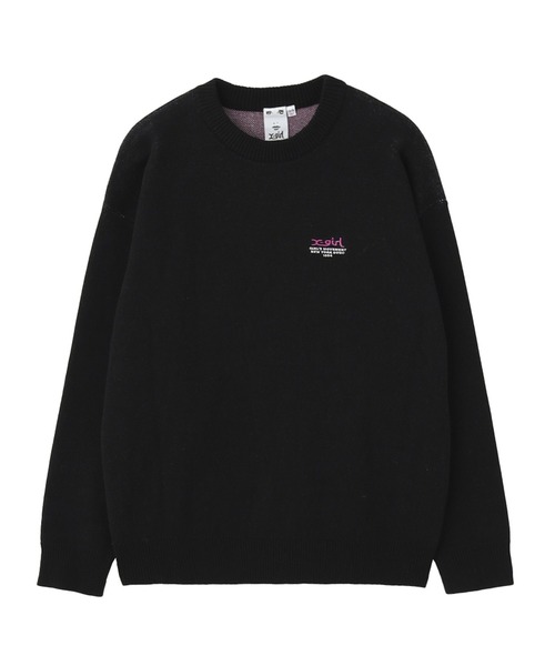 FACE JACQUARD KNIT TOP（ニット/セーター）｜X-girl（エックス