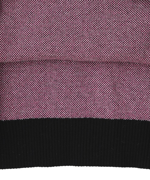 X-girl(エックスガール)の「FACE JACQUARD KNIT TOP(ニット/セーター・レディース・ブラック/ホワイト・ONE SIZE)」の13枚目の写真