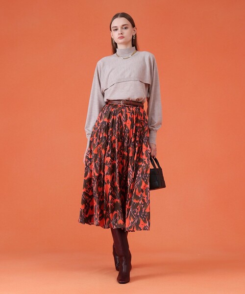 ANAYI(アナイ)の「Dリング付きスライドベルト(ベルト・レディース・ブラック/ブラウン・FREE)」の3枚目の写真