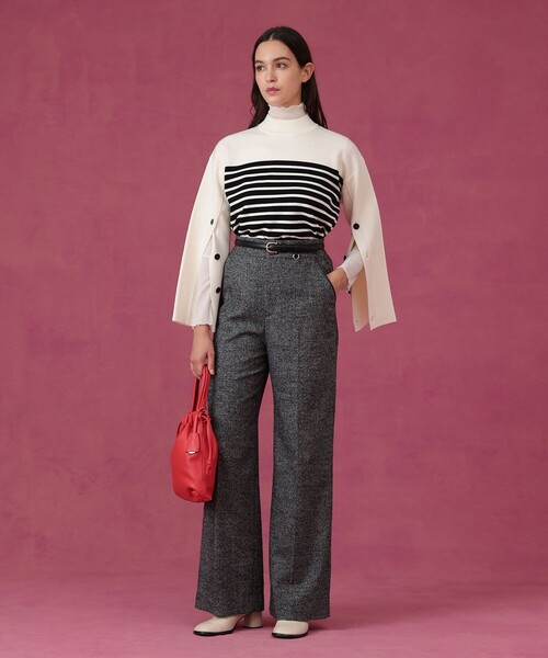 ANAYI(アナイ)の「Dリング付きスライドベルト(ベルト・レディース・ブラック/ブラウン・FREE)」の5枚目の写真