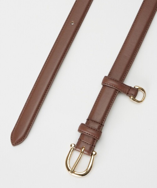 ANAYI(アナイ)の「Dリング付きスライドベルト(ベルト・レディース・ブラック/ブラウン・FREE)」の6枚目の写真