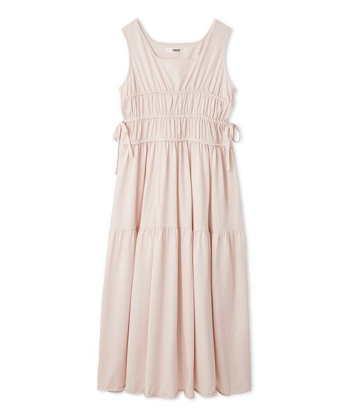 FURFUR（ファーファー）の「ノースリーブティアードカットワンピース（ワンピース・レディース・ピンク/チャコールグレー/ターコイズブルー・F）」の10枚目の写真