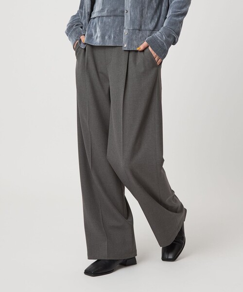 セール】【WEB限定】＜at ease＞オルマイ ワイド パンツ マシン