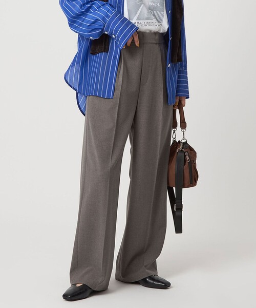 WEB限定】＜at ease＞オルマイ ワイド パンツ マシンウォッシャブル