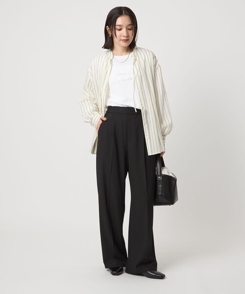 セール】【WEB限定】＜at ease＞オルマイ ワイド パンツ マシン