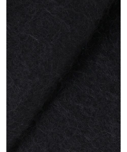 Htage(テージ)の「【Htage】モヘア混ロングシャギービッグジャケットコート(その他アウター・レディース・ヘザーグレー/ブラック・FREE)」の6枚目の写真