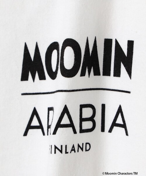 BEAMS JAPAN(ビームス ジャパン)の「【COLLABORATION】MOOMIN ARABIA / ムーミン プレート Tシャツ(Tシャツ/カットソー・レディース・その他・S/L/XL)」の11枚目の写真