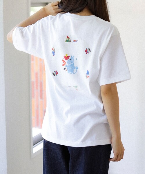 BEAMS JAPAN(ビームス ジャパン)の「【COLLABORATION】MOOMIN ARABIA / ムーミン プレート Tシャツ(Tシャツ/カットソー・レディース・その他・S/L/XL)」の1枚目の写真