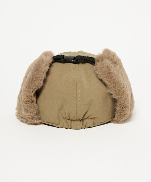 CITEN(シテン)の「<CITEN>フライトキャップ(キャップ・レディース・オリーブ/ベージュ・FREE)」の7枚目の写真