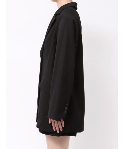 MERCURYDUO(マーキュリーデュオ)の「ツイルオーバージャケット(テーラードジャケット・レディース・ブラック・SMALL/MEDIUM)」の10枚目の写真