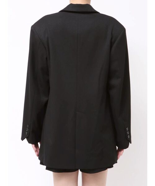 MERCURYDUO(マーキュリーデュオ)の「ツイルオーバージャケット(テーラードジャケット・レディース・ブラック・SMALL/MEDIUM)」の11枚目の写真