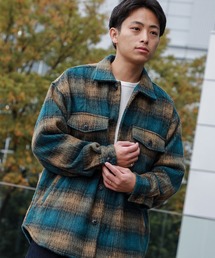 BEAMS HEART | シャギー チェック CPO シャツ(シャツ/ブラウス)