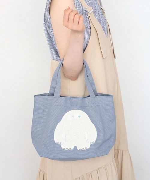 Bleu Bleuet(ブルーブルーエ)の「ミステリーキャンバストートバッグ(トートバッグ・レディース・アイボリー/ブルー/グレー・FREE)」の18枚目の写真