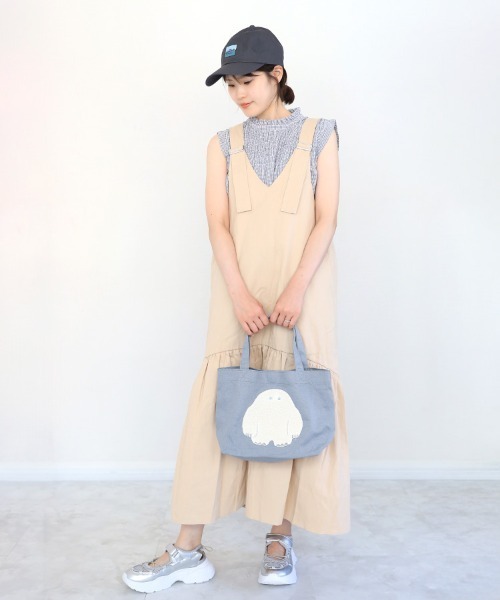 Bleu Bleuet(ブルーブルーエ)の「ミステリーキャンバストートバッグ(トートバッグ・レディース・アイボリー/ブルー/グレー・FREE)」の22枚目の写真