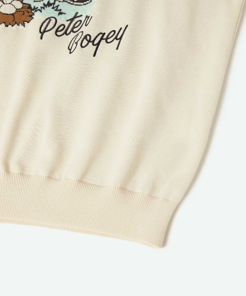 penguin BY MUNSINGWEAR（ペンギン バイ マンシングウェア）の「【BOGEY MAN】SWEATER（ニット/セーター・メンズ・ホワイト・M/L/XL）」の6枚目の写真