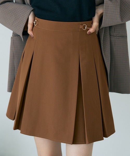 セール】ビット付きミニスカート（スカート）｜earth music&ecology