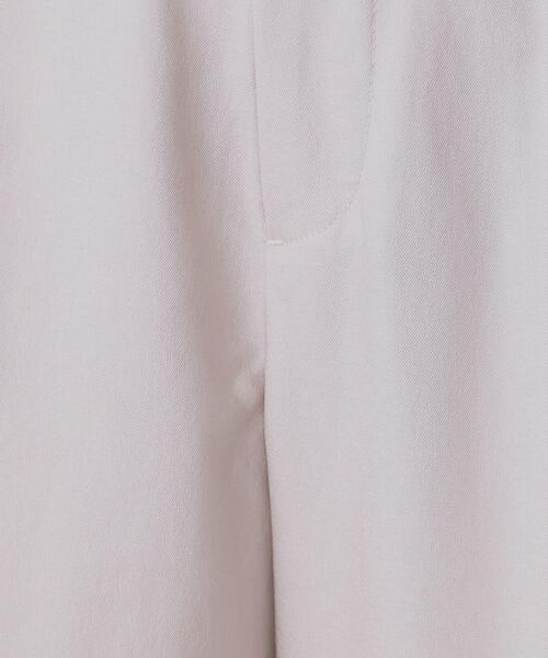 index（インデックス）の「ベルト付きストレッチワイドパンツ【洗濯機洗い可】（その他パンツ・レディース・ナチュラル/ブルー系その他/ネイビー・40/36/42/38）」の9枚目の写真