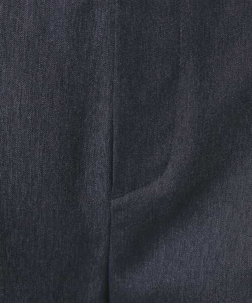 index（インデックス）の「ベルト付きストレッチワイドパンツ【洗濯機洗い可】（その他パンツ・レディース・ナチュラル/ブルー系その他/ネイビー・40/36/42/38）」の15枚目の写真