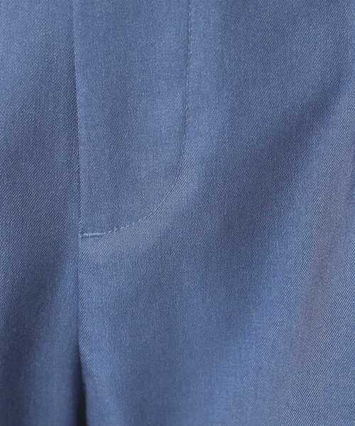 index（インデックス）の「ベルト付きストレッチワイドパンツ【洗濯機洗い可】（その他パンツ・レディース・ナチュラル/ブルー系その他/ネイビー・40/36/42/38）」の21枚目の写真