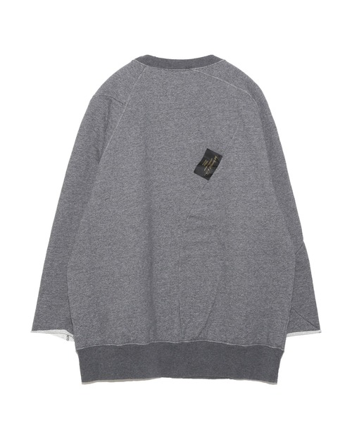 UNDERCOVER（アンダーカバー）の「UC1F4808-2（スウェット・メンズ・ネイビー/ブラック/ヘザーチャコール・4/3/2）」の4枚目の写真