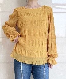 トップス（イエロー/黄色系・フリル）ファッション通販 - ZOZOTOWN