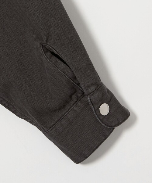 MONKEY TIME（モンキータイム）の「ドビー ヘリンボーン ミリタリー シャツ（シャツ/ブラウス・メンズ・パープル/ブラック・L/M/S/XL）」の22枚目の写真