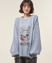 mn3187- BOB pullover knit ドルマンニット(ef404-16)