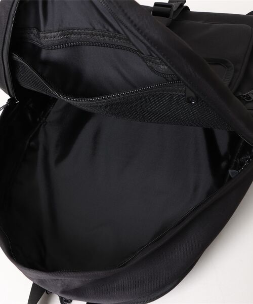 m.f.editorial(エムエフエディトリアル)の「バックパック メンズ 鞄 リュック バッグ 軽量 クッションポケット ツイル(バックパック/リュック・メンズ・ブラック・FREE)」の5枚目の写真
