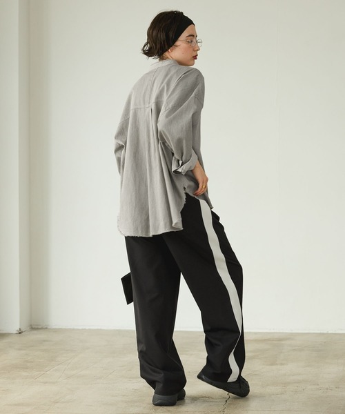 GEORGE'S（ジョージズ）の「サイドラインパンツ（その他パンツ・レディース・ブラック/グレー/グリーン/ボルドー・SMALL/MEDIUM）」の5枚目の写真