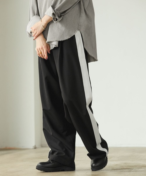 GEORGE'S（ジョージズ）の「サイドラインパンツ（その他パンツ・レディース・ブラック/グレー/グリーン/ボルドー・SMALL/MEDIUM）」の7枚目の写真