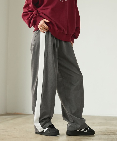 GEORGE'S（ジョージズ）の「サイドラインパンツ（その他パンツ・レディース・ブラック/グレー/グリーン/ボルドー・SMALL/MEDIUM）」の20枚目の写真