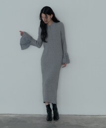 GALLEST | ポロニットワンピース(ワンピース)