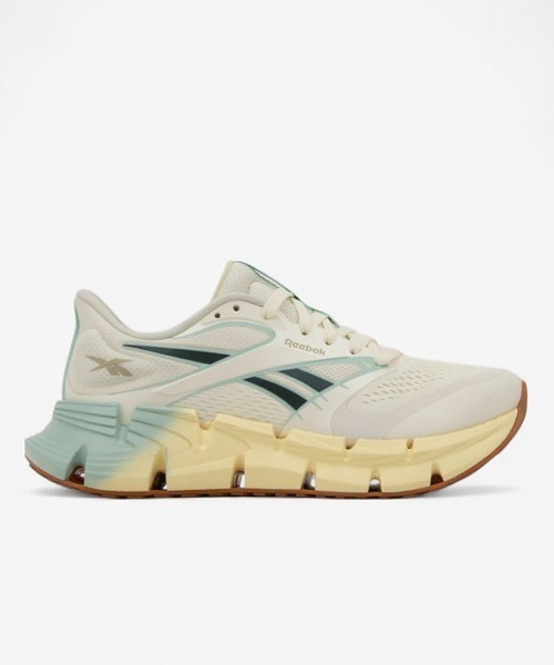 Reebok(リーボック)の「フロートジグ 2 / FLOATZIG 2(スニーカー・レディース・ブラック×ホワイト/ホワイト×イエロー/アイボリー/ブラック・22.5cm/23.0cm/23.5cm/24.5cm/24.0cm/25.0cm/25.5cm/26.0cm)」の3枚目の写真
