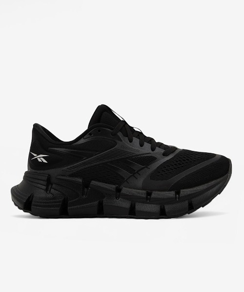 Reebok(リーボック)の「フロートジグ 2 / FLOATZIG 2(スニーカー・レディース・ブラック×ホワイト/ホワイト×イエロー/アイボリー/ブラック・22.5cm/23.0cm/23.5cm/24.5cm/24.0cm/25.0cm/25.5cm/26.0cm)」の1枚目の写真