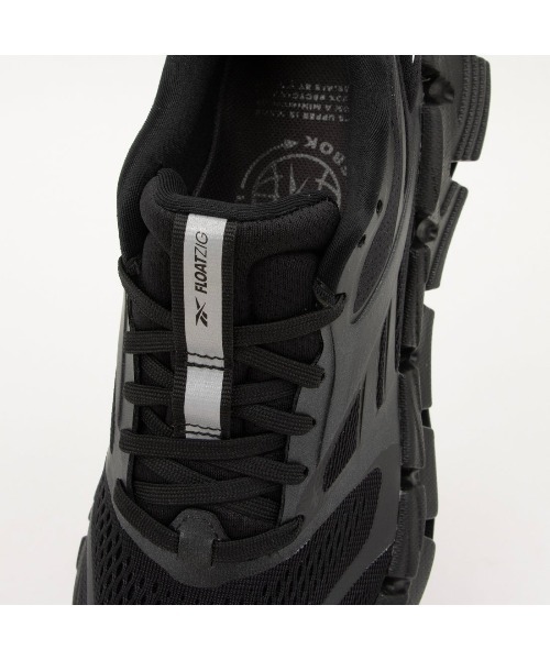 Reebok(リーボック)の「フロートジグ 2 / FLOATZIG 2(スニーカー・レディース・ブラック×ホワイト/ホワイト×イエロー/アイボリー/ブラック・22.5cm/23.0cm/23.5cm/24.5cm/24.0cm/25.0cm/25.5cm/26.0cm)」の9枚目の写真