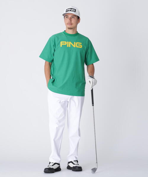 PING(ピン)の「【PING APPAREL】全方向ストレッチコットンライクツイルワンタックテーパードパンツ <NATIVE> (MENS)(その他パンツ・メンズ・ホワイト/ネイビー/グレー/ブルー・S/M/LL/L/LL1)」の2枚目の写真