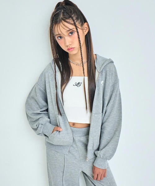 ラウンジウェアー 裏毛 パーカー【親子お揃い】【キッズお揃い