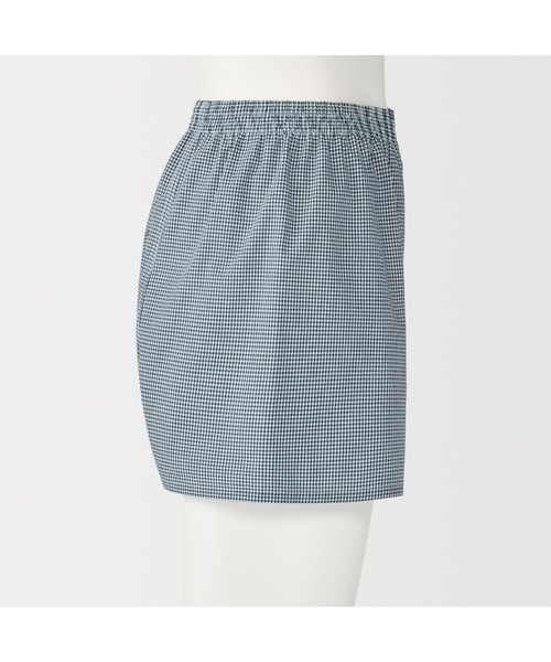 無印良品（ムジルシリョウヒン）の「紳士　綿ブロード　前開き　トランクス（トランクス・メンズ・ネイビー系/レッド系/ブラック系/サックスブルー系・S/M/L/XL）」の10枚目の写真