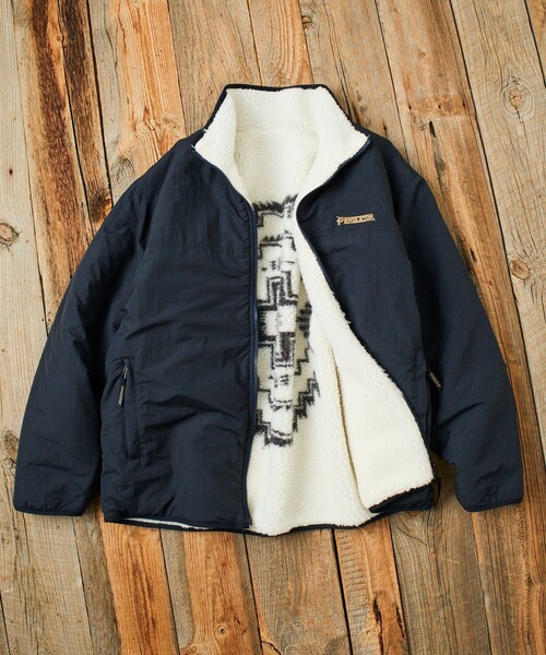 セール】PENDLETON/ペンドルトン 別注 リバーシブル ボア ブルゾン