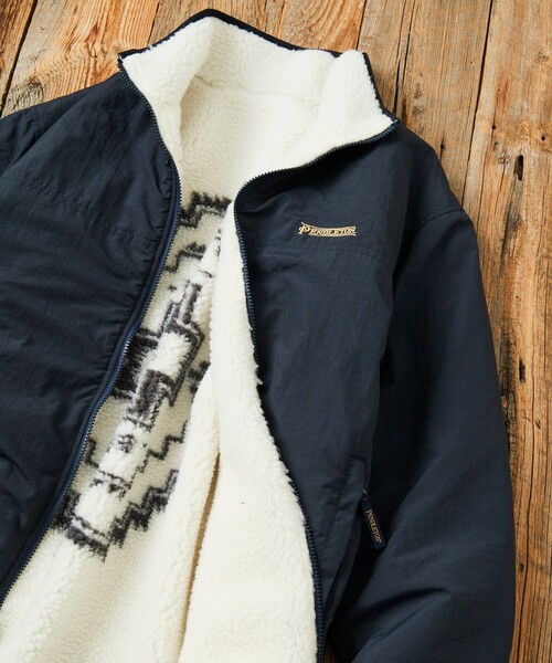 セール】PENDLETON/ペンドルトン 別注 リバーシブル ボア ブルゾン