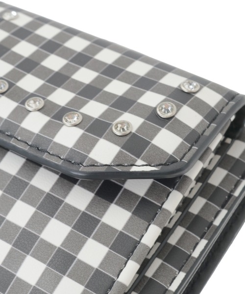 Candy Stripper（キャンディストリッパー）の「PEPE  GINGHAMCHECK ウォレット（財布・レディース・ブラック・FREE）」の6枚目の写真