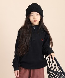 POLO CHAMPS(ポロチャンプス)のPOLOCHAMPS ハーフジップ フリーストレーナー KIDS(スウェット)