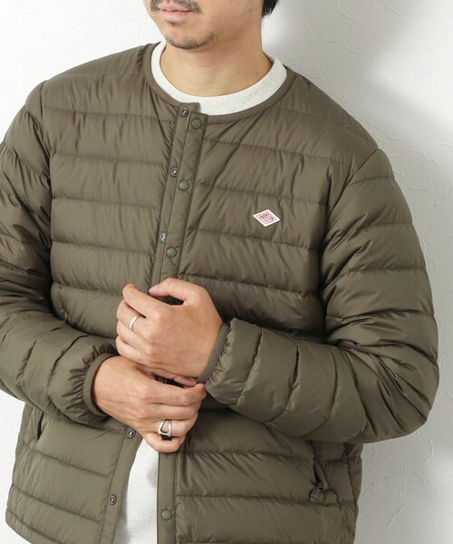 DANTON/ダントン】DT-A0025 INNER DOWN CREWNECK JACKET 25AW（ダウン
