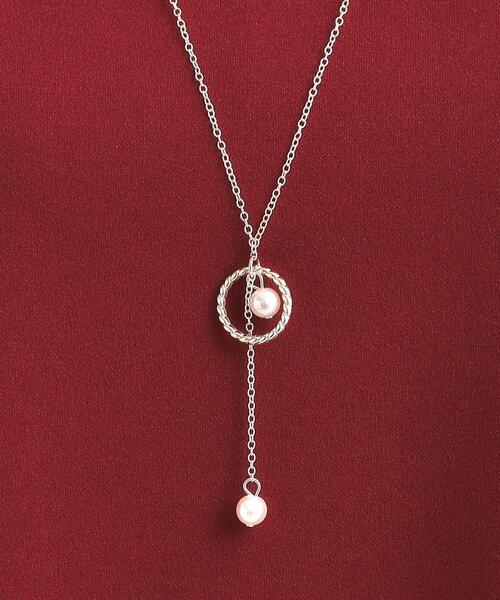 DRESKIP（ドレスキップ）の「【2点セット/7分袖】大人のきれい見え お袖タック入りアクセ付きトップス（Tシャツ/カットソー・レディース・ナチュラル/ダークブラウン/ブラック/レッド系1・01/02/03/04）」の14枚目の写真