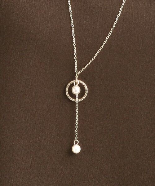 DRESKIP（ドレスキップ）の「【2点セット/7分袖】大人のきれい見え お袖タック入りアクセ付きトップス（Tシャツ/カットソー・レディース・ナチュラル/ダークブラウン/ブラック/レッド系1・01/02/03/04）」の22枚目の写真