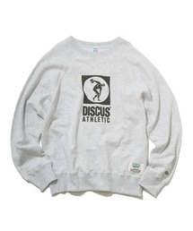 DISCUS ATHLETIC ICONラグランクルー