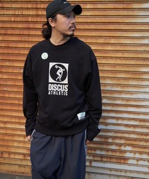 NO NEED（ノーニード）の「DISCUS ATHLETIC ICONラグランクルー（スウェット）」