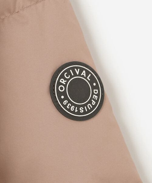 ORCIVAL（オーシバル）の「ORCIVAL | カラーレス ライトダウンブルゾン WOMEN（ダウンジャケット/コート・レディース・ピンク系その他/ブラック・1/2）」の9枚目の写真